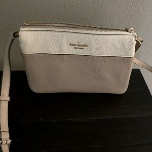 Kate Spade Handbag. 9” x 7”. Color: blush and cream.